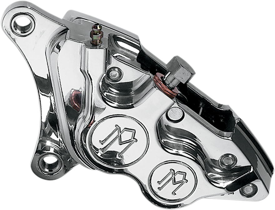 PERFORMANCE MACHINE (PM) Caliper - Front Left - Polished - 00-17 Harley-Davidson 0053-2919-P