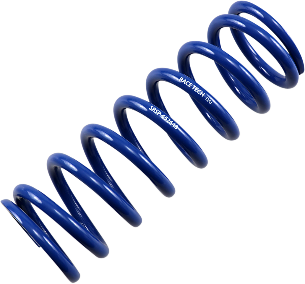 RACE TECH Rear Spring - Blue - Race Series - Spring Rate 269 lbs/in SRSP 652648