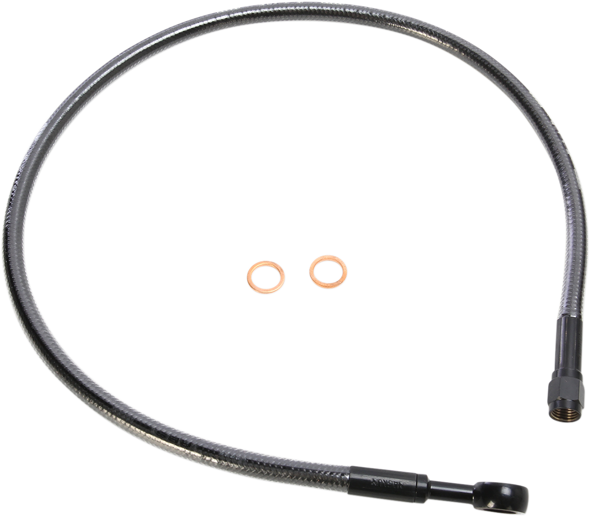 MAGNUM Brake Line - 10 mm-Straight - 25" - Black Pearl AS47625