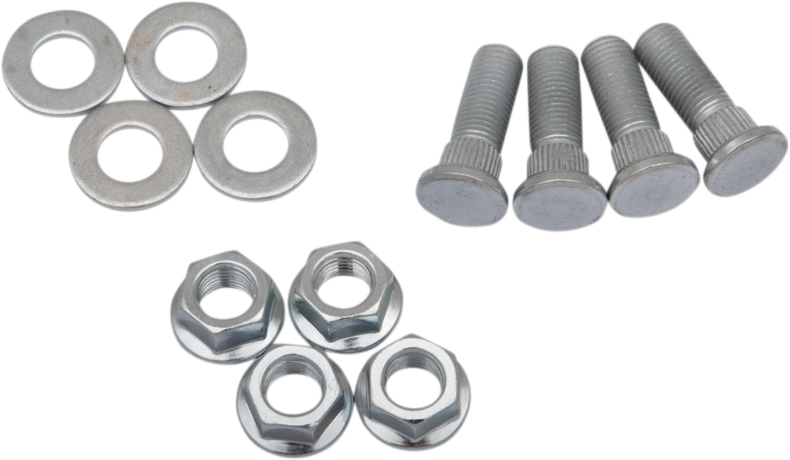 MOOSE RACING Wheel Stud/Nut Kit - Front/Rear 85-1104