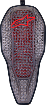 ALPINESTARS Nucleon Flex Proi Full Back Protection Insert - Transparent Smoke/Red - Small 6526323-003-S