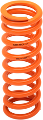 RACE TECH Progressively Wound Shock Spring - Orange - P15 - Spring Rate 195 lbs/in - 285 lbs/in SRSP 6326P15