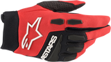 ALPINESTARS Full Bore Gloves - Bright Red/Black - Small 3563622-3031-S