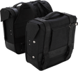 BURLY BRAND Throw-Over Saddlebag - Black B15-1002B