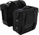 BURLY BRAND Throw-Over Saddlebag - Black B15-1002B