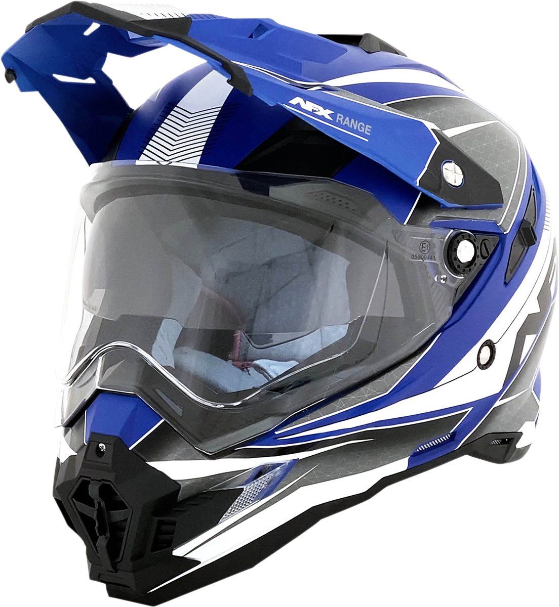 AFX FX-41 Helmet - Range - Matte Blue - Medium 0140-0072