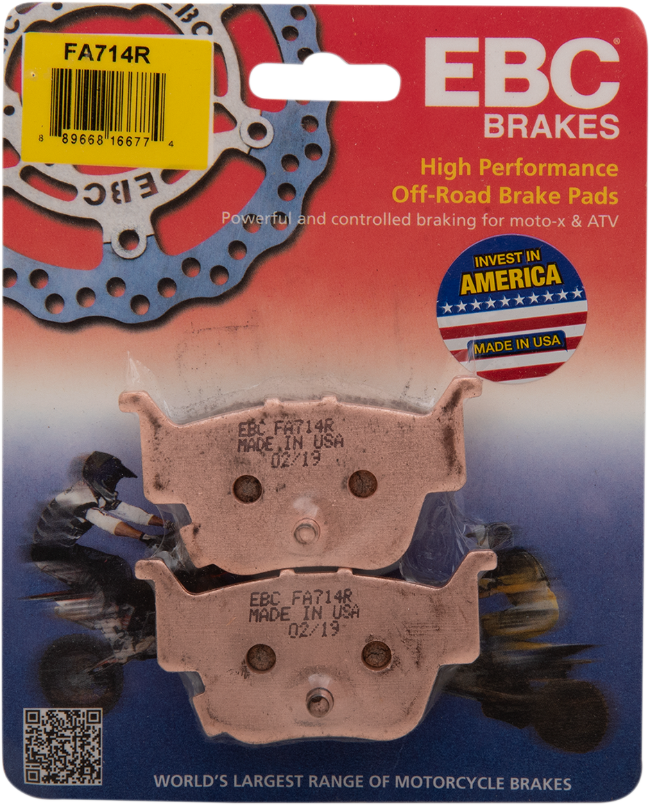 EBC Sintered "R" Brake Pads FA714R