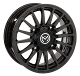 MOOSE UTILITY Wheel - 325X Carbon Fiber - Front/Rear - Black - 15x6 - 4/156 - 5+1 325-1561565-150