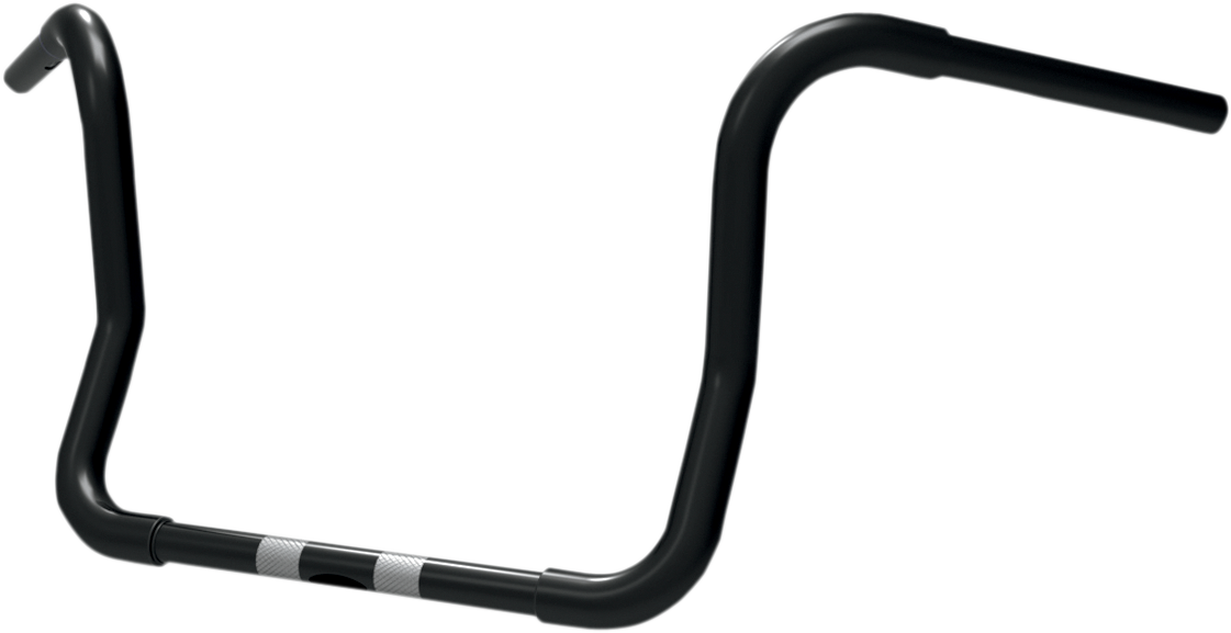 KHROME WERKS Handlebar - Fat Ape Hanger - 12" - TBW - Black 300830