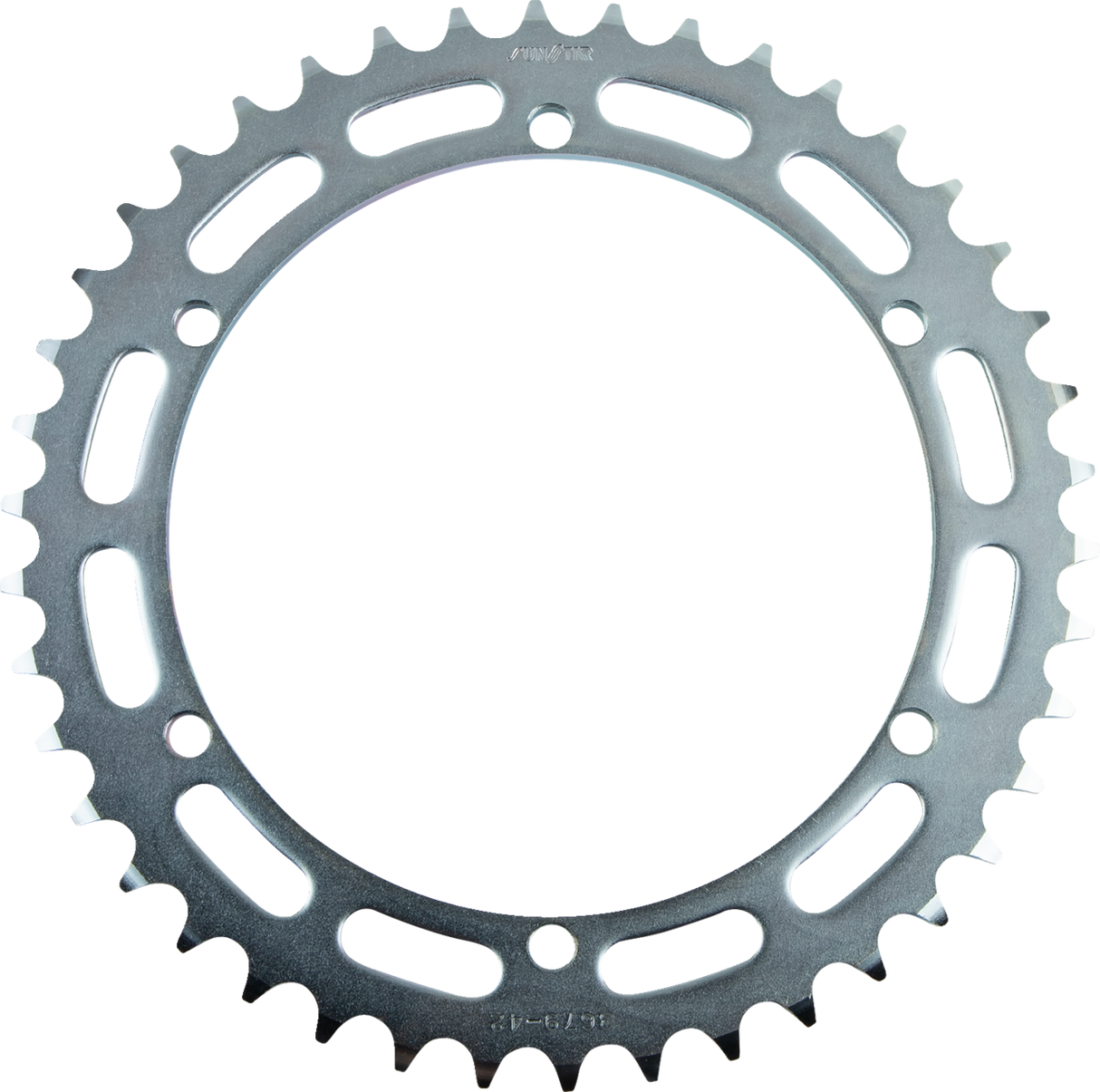 SUNSTAR SPROCKETS Steel Rear Sprocket - 42 Tooth - Yamaha 2-367942