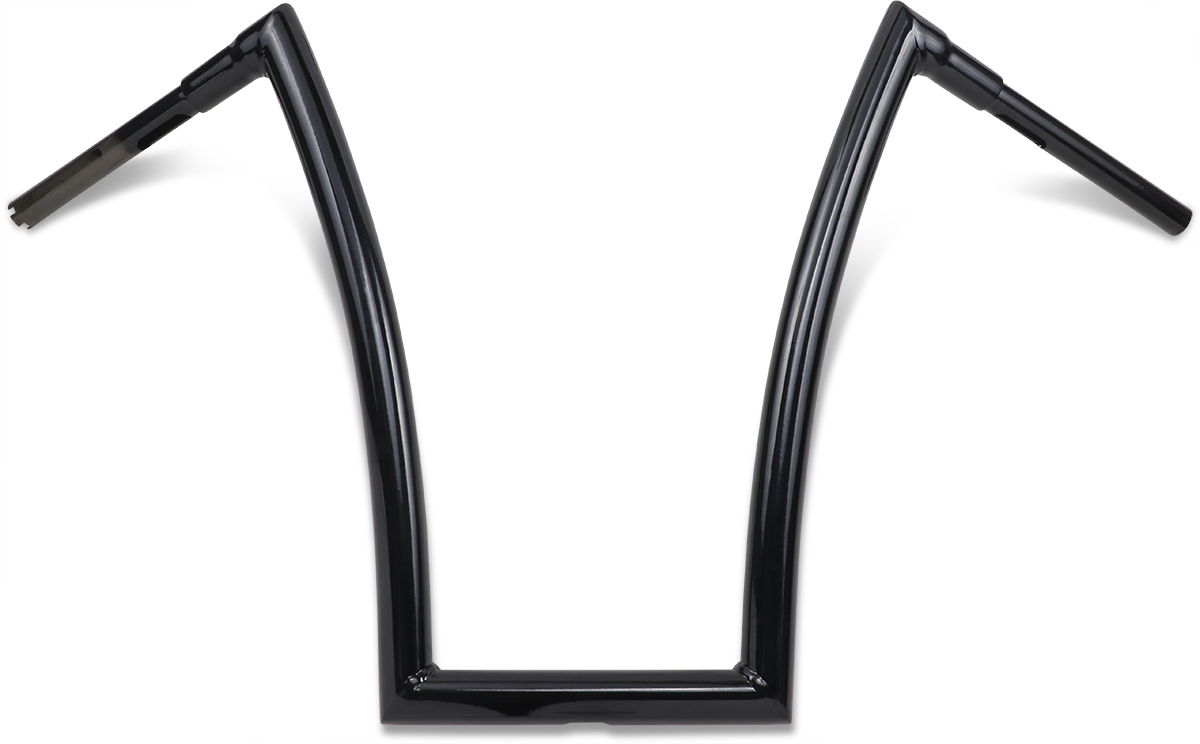 TODD'S CYCLE Handlebar - 1-1/2" Strip - 20" - Gloss Black 0601-4893