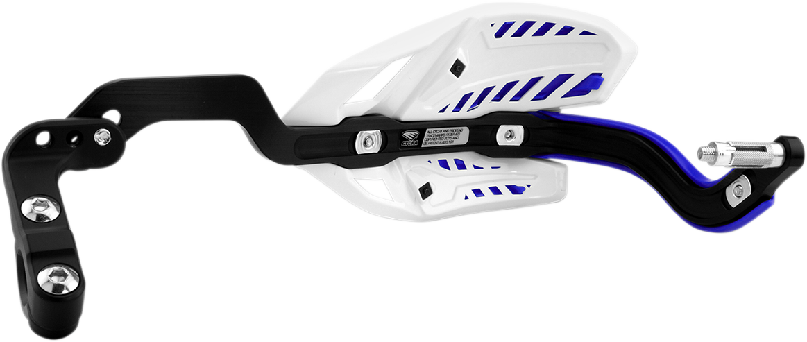 CYCRA Handguards - Ultra - Oversized - White/Blue 1CYC-7408-62X