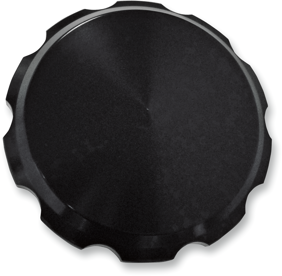 JOKER MACHINE Gas Cap - Smooth - Black 10-442B