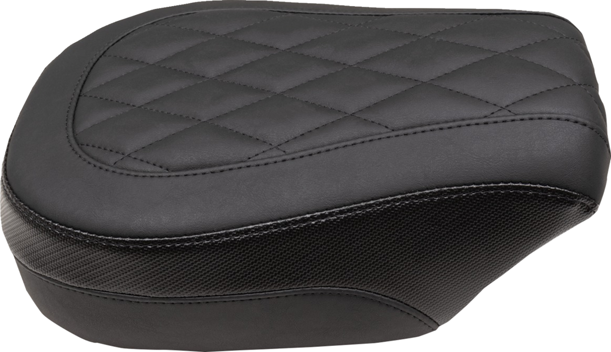 MUSTANG Solo Touring Seat - Passenger - Black - Diamond Stich - Chief '22-'23 88204