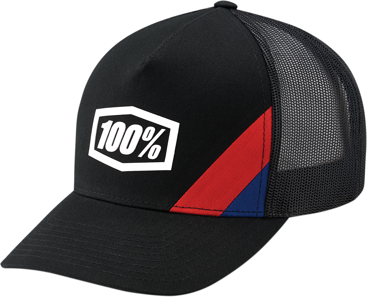 100% Cornerstone X-Fit Hat - ADK - Black 20045-00000