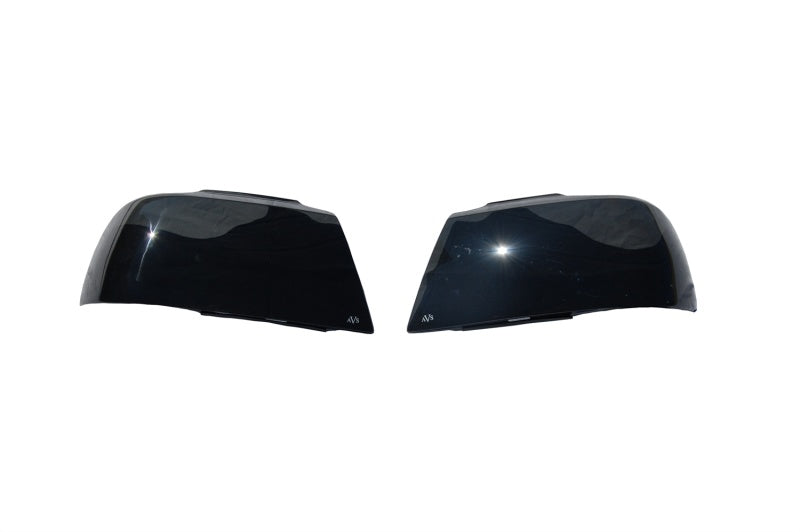 AVS 82-87 Chevy Camaro Headlight Covers - Black 37615