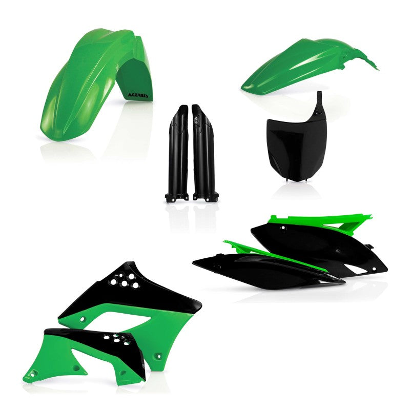 Acerbis 09-12 Kawasaki KX250F Full Plastic Kit - Original 10/11