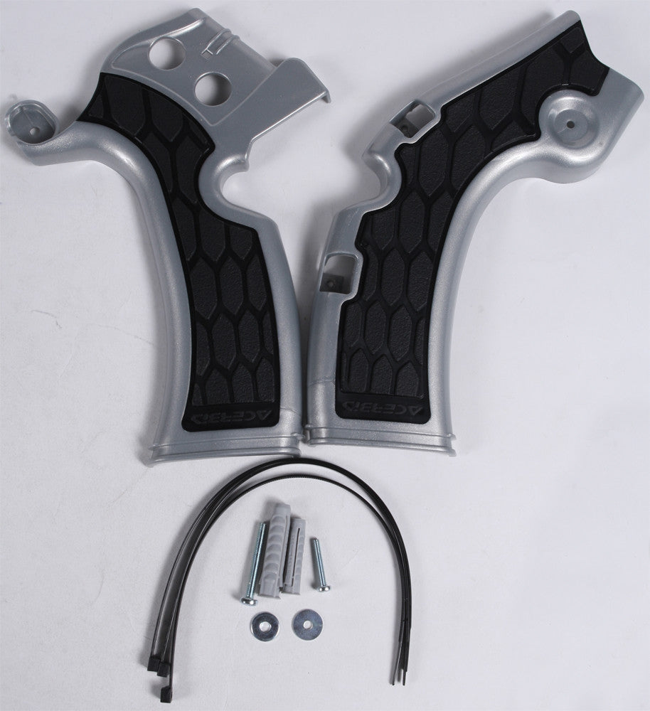 ACERBIS X-Grip Frame Guard Silver/Black 2374271015