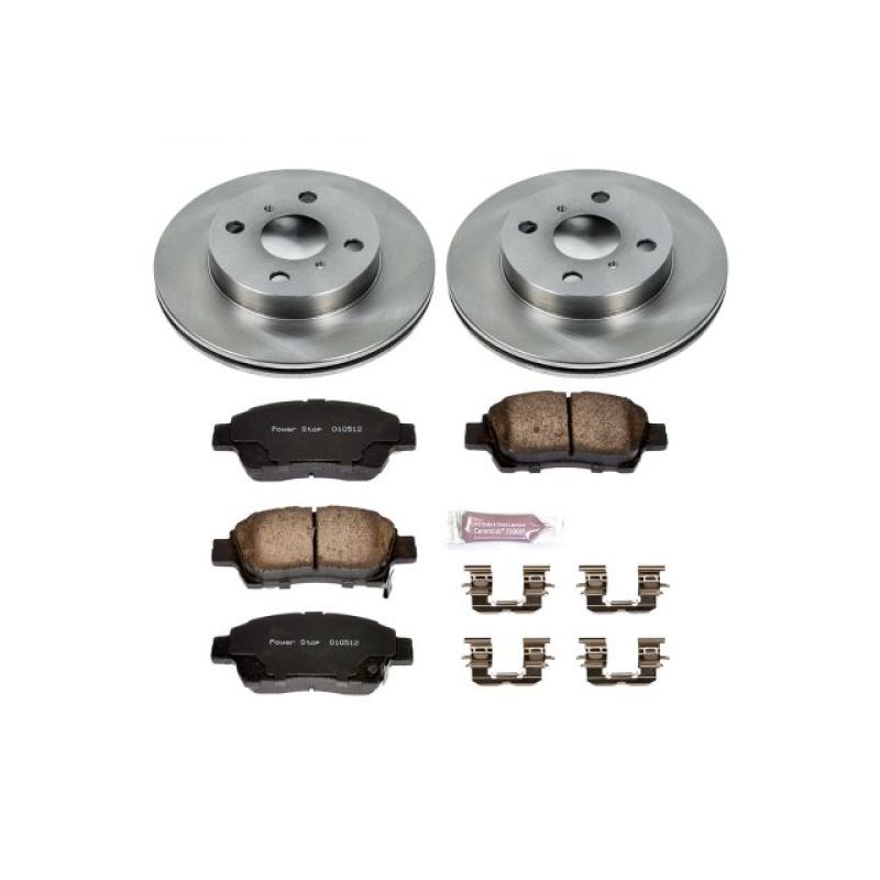 Power Stop 2000 Toyota Echo Front Autospecialty Brake Kit