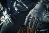 Speed and Strength Off the Chain Leather Gloves Black - Small