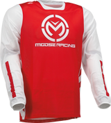 MOOSE RACING Sahara Jersey - Red/White - Large 2910-7428