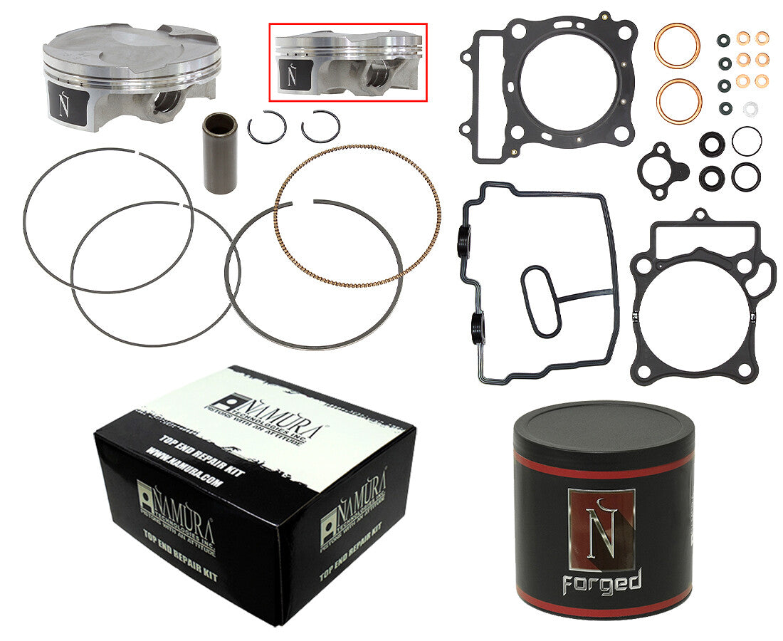 NAMURATop End Kit Forged 78.98/+0.01 13.9:1 HonFX-10054-BK