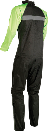 Z1R Women's 2-Piece Rainsuit - Black/Hi-Vis - Medium 2853-0041