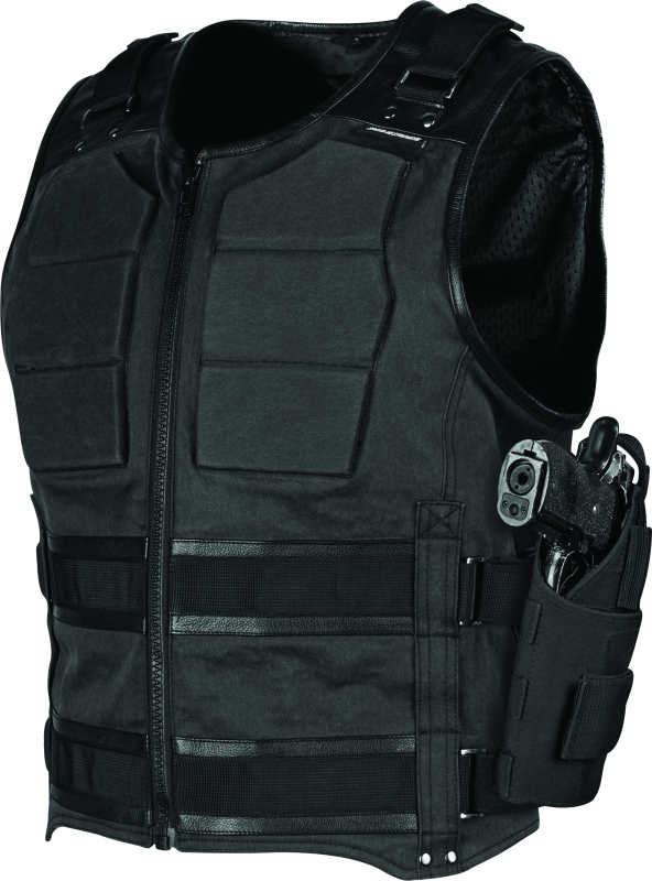 Speed and Strength True Grit Armored Vest Black - Large