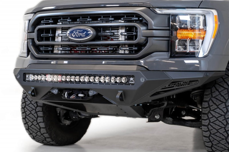 Addictive Desert Designs 2021 Ford F-150 Stealth Fighter Winch Front Bumper F191422860103