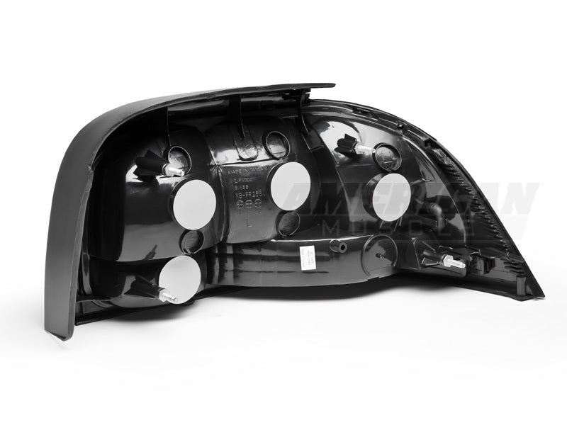 Raxiom 96-98 Ford Mustang Tail Lights- Black Housing (Smoked Lens) 49124