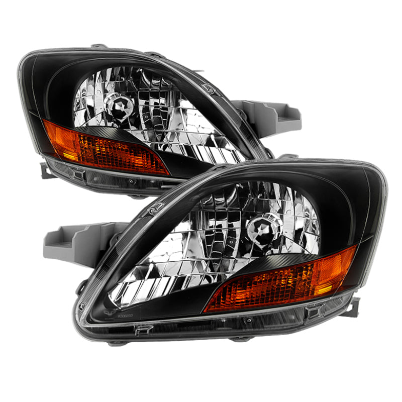 xTune Toyota Yaris Sedan 06-12 OEM Style Headlights - Black HD-JH-TYA06-AM-BK 9036040