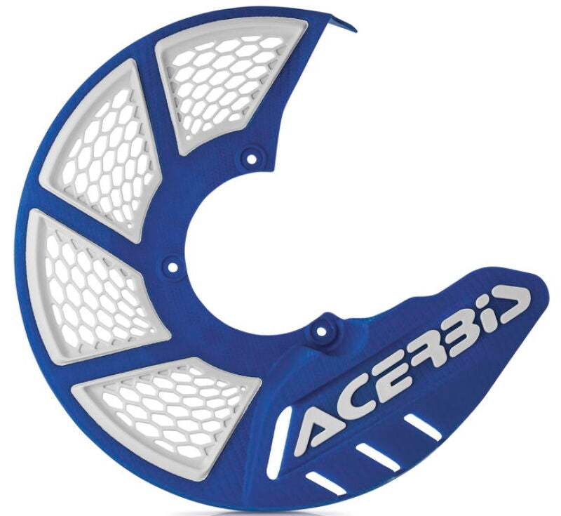 Acerbis X-Brake Disco Cover Vented - Blue/White