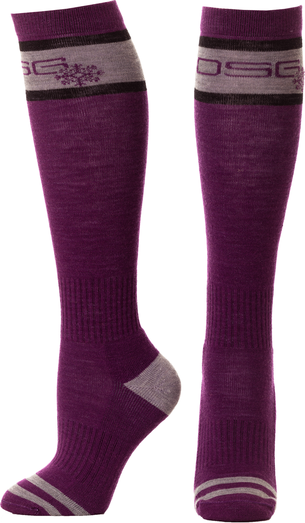 DSG Mid Weight Socks Deep Amethyst 52394