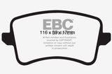 EBC 09-11 Audi A4 2.0 Turbo Yellowstuff Rear Brake Pads DP41988R