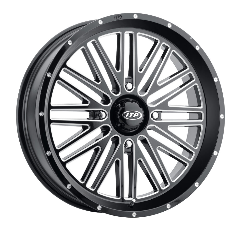 ITP Momentum Wheel Blk/Mac 24x6.5 4/137 4+2.5 (+10mm) 24MT118BX