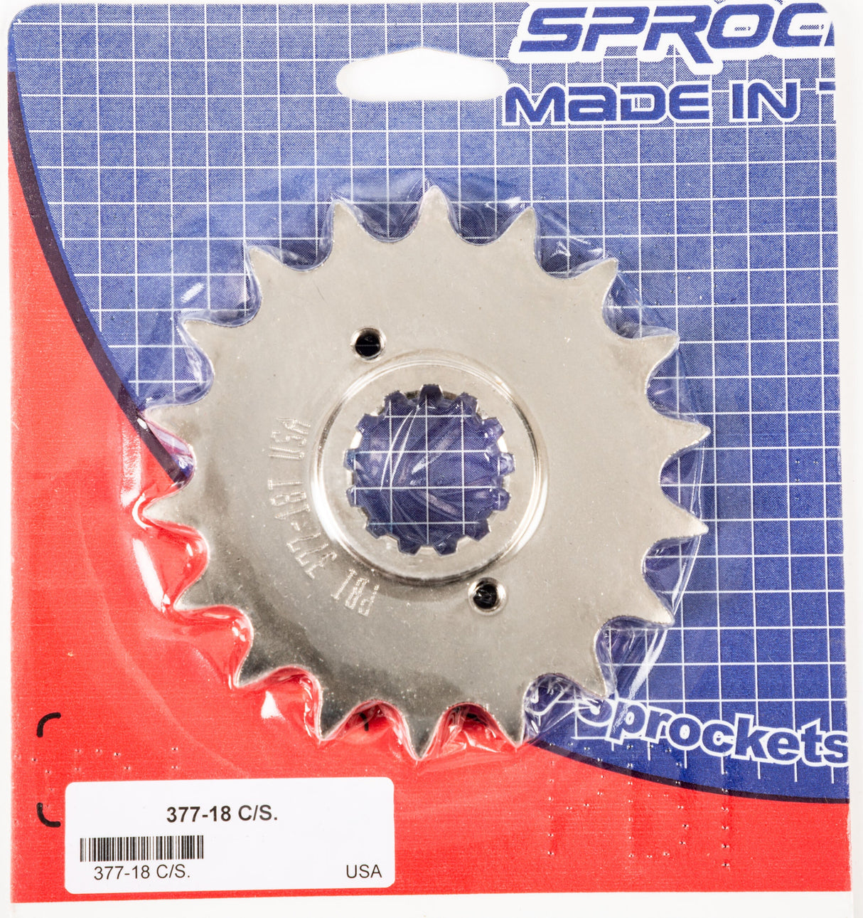 PBIFront Cs Sprocket Steel 18t-530 Hon377-18