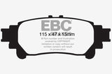 EBC 10+ Lexus RX350 3.5 (Japan) Greenstuff Rear Brake Pads DP61850