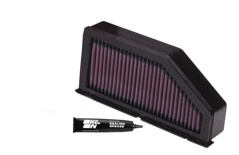 K&N 97-08 BMW K1200RS/LT/C/GT 8.313in OS Length / 3.875 OS Width / 1.938in H Replacement Air FIlter BM-1299