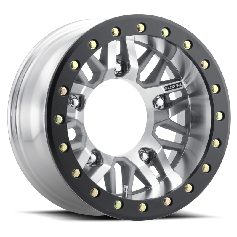 Raceline RT260M Ryno 15x7in / 5x205 BP / -45mm Offset / 160mm Bore - Machined Beadlock Wheel RT291M-57020-45