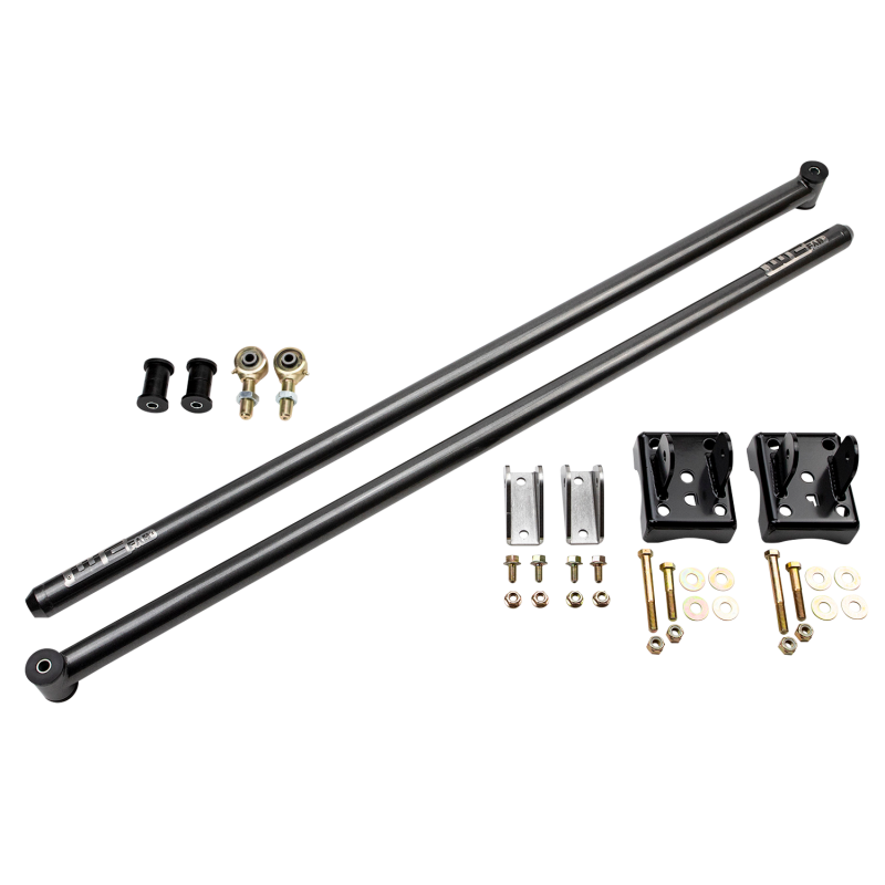 Wehrli 01-10 Duramax ECLB & CCLB 68in Traction Bar Kit - Gloss Black WCF100852-GB