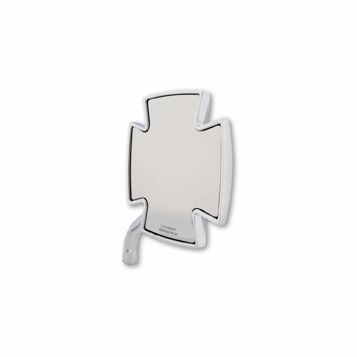 HIGHSIDER Iron Cross Mirror Pair Chrome 301-111