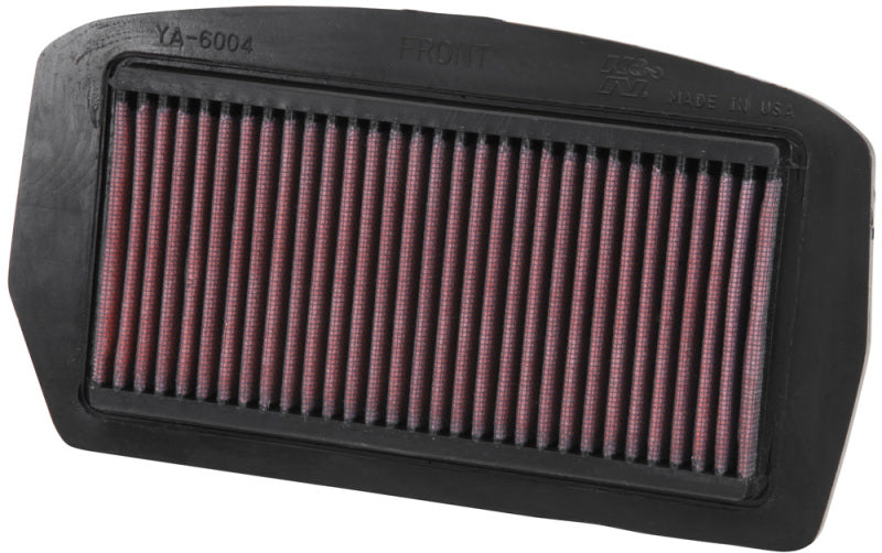 K&N 04-09 Yamaha FZ6 600 / 04-07 FZ6 Fazer 600 / 07-08 FZ6 Fazer S2 600 Replacement Air Filter YA-6004