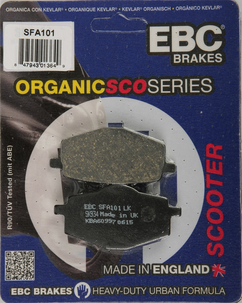 EBC Brake Pads Sfa101 Organic SFA101