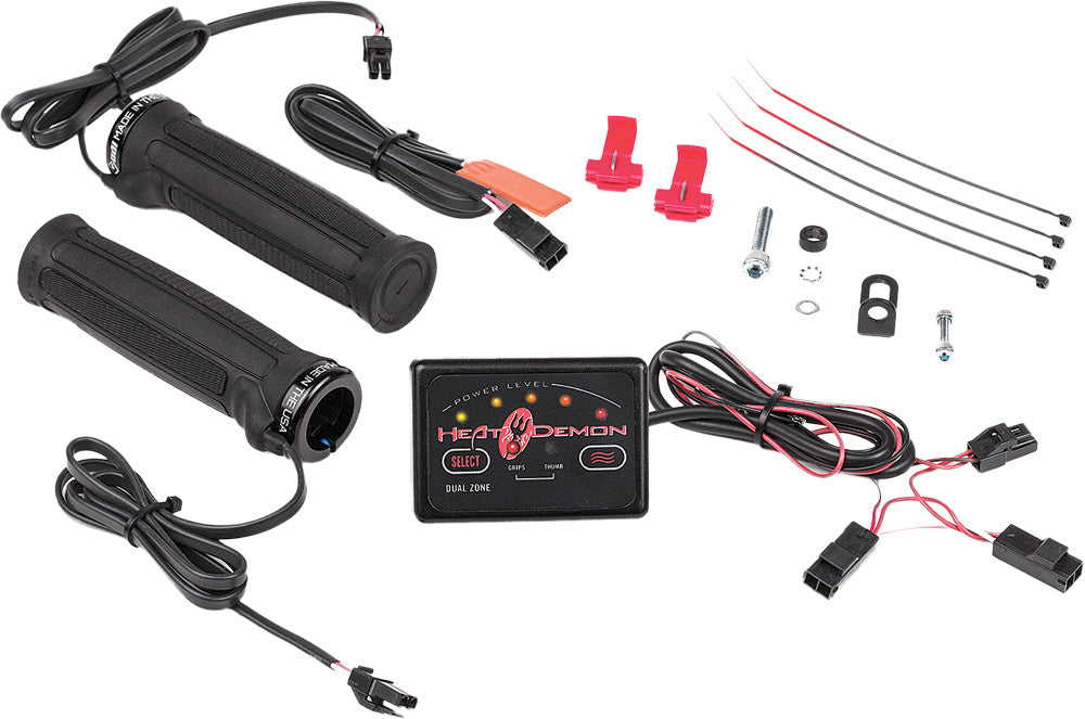 HEAT DEMON Clamp-On Grip Kit W/Dual Zone Control 215047