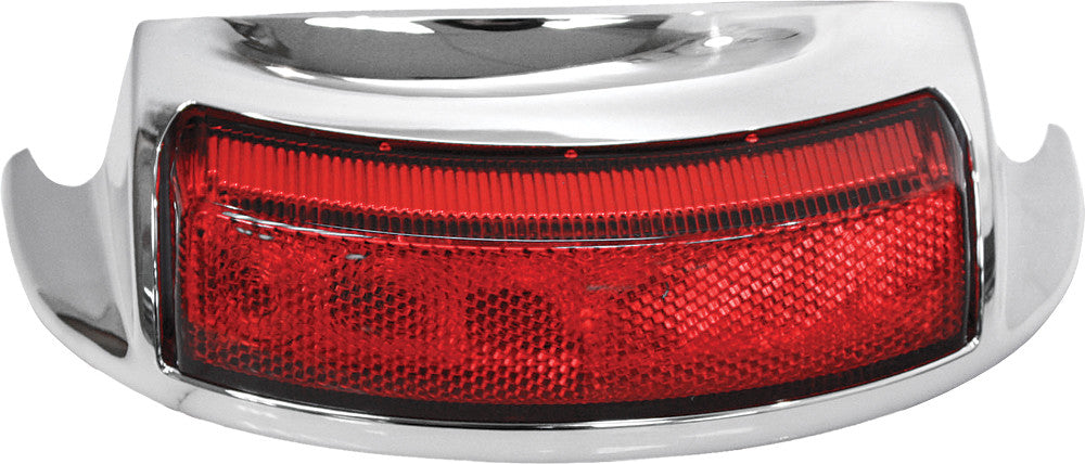 HARDDRIVE Rear Fender Tip Led Light Red Lens F51-0645R