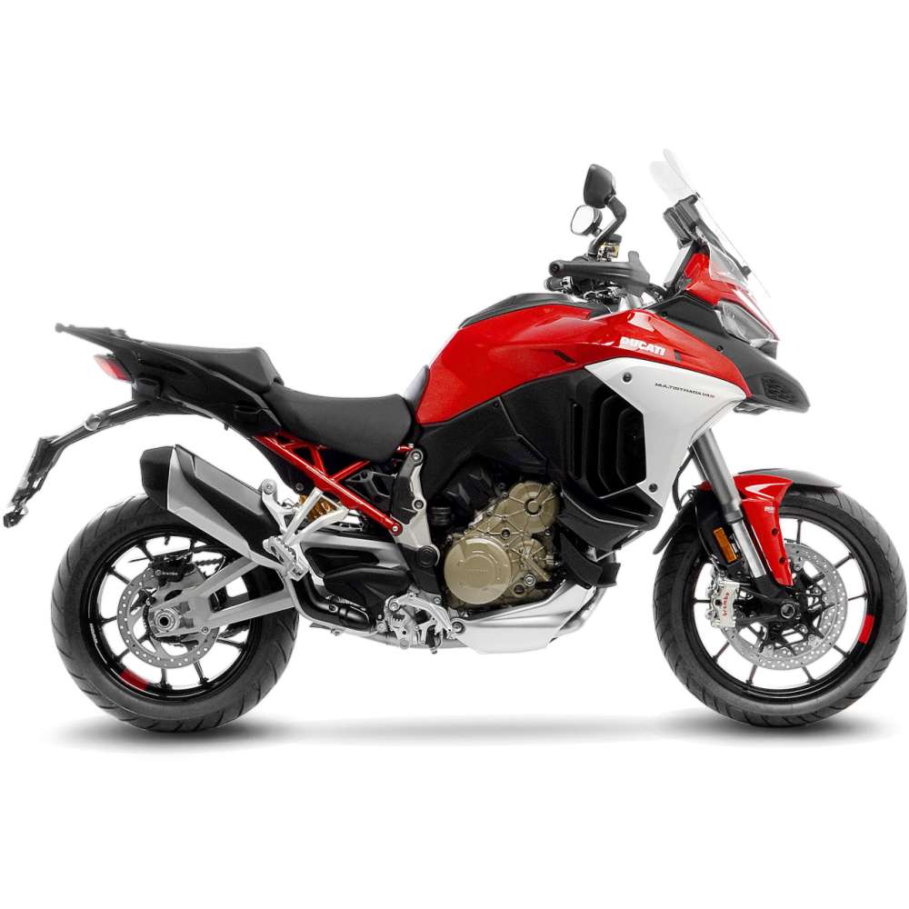 Tubo de conexión eliminador de gatos LEOVINCE - Acero inoxidable DUCATI MULTISTRADA 1100 V4/V4 S/PIKES PEAK 2021 - 2023 80036 