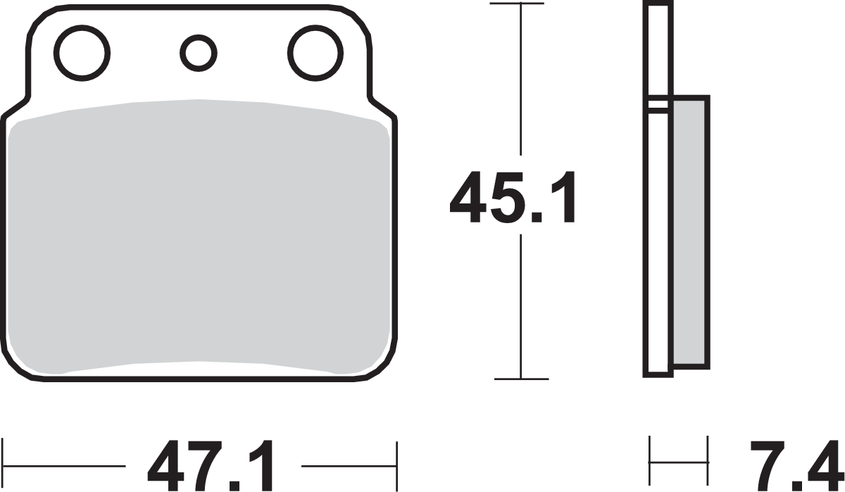 SBS Off-Road Sintered Brake Pads 649SI