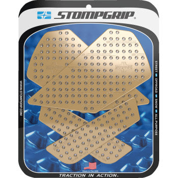 STOMPGRIP Traction Pad Tank Grips - Volcano - Clear - F 900 XR 55-10-0175C