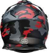 Z1R Range Helmet - Camo - Red - Small 0140-0094