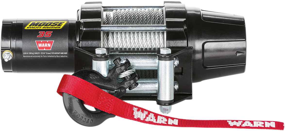 MOOSE UTILITY 3500 LB Winch - Synthetic Rope 101602